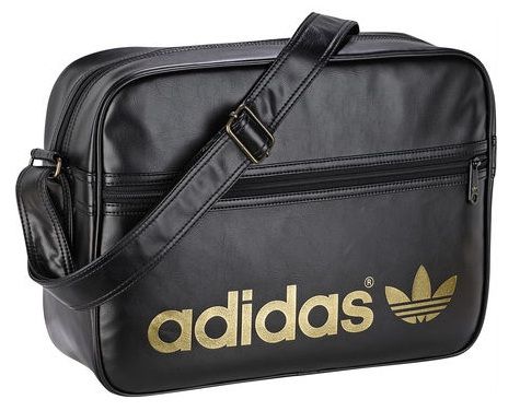 Adidas / Bolsa Unissex Grande Preta